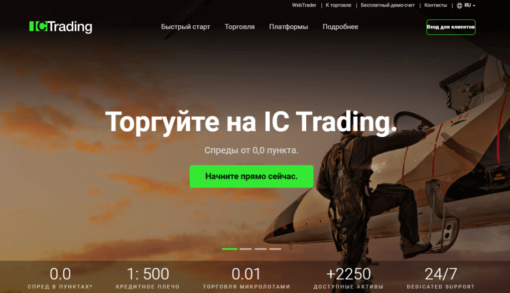 Официальный сайт: https://ictrading.com/